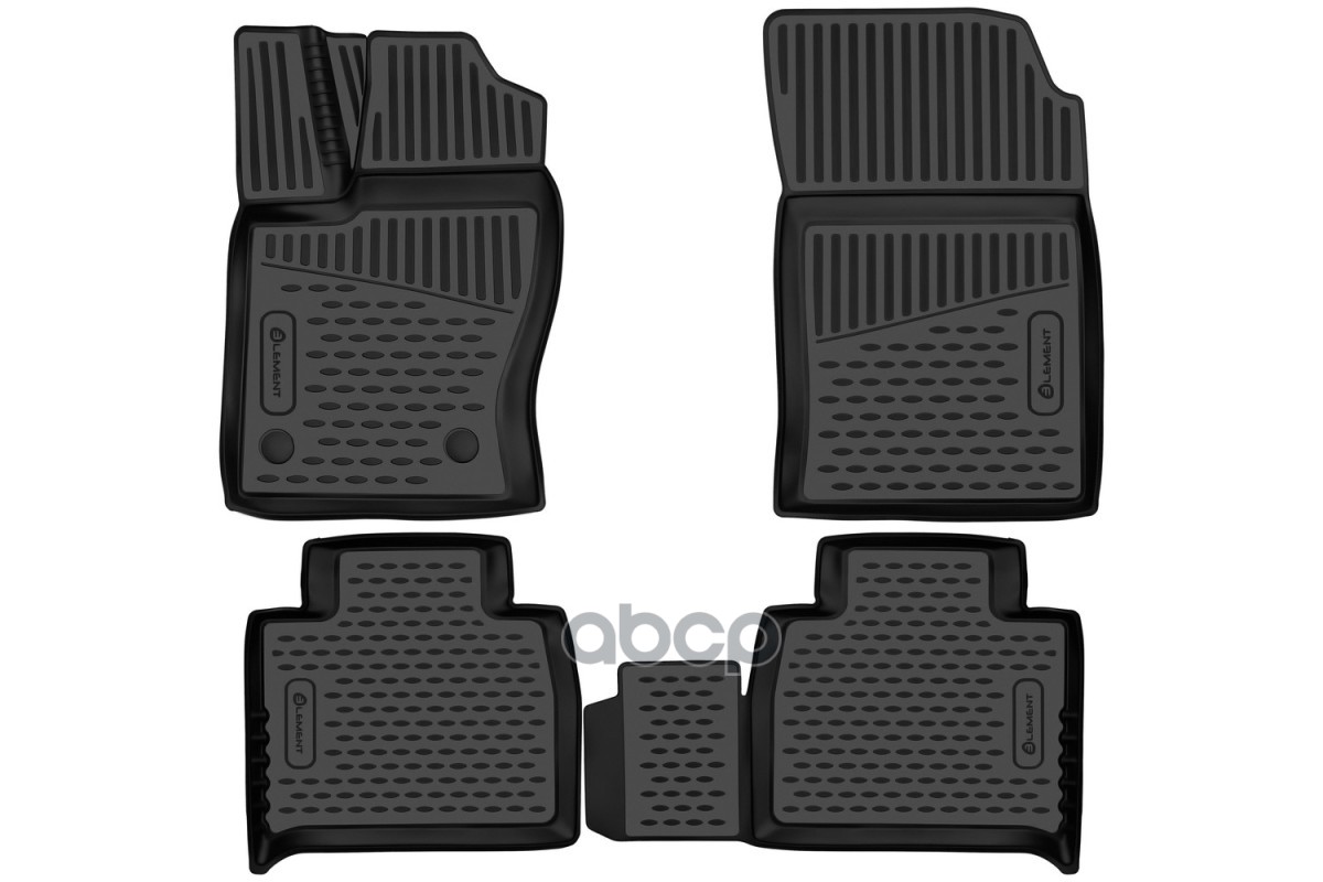 Коврики 3D в салон для TANK 500 2021 - 4шт. (полиуретан) / ТАНК ELEMENT арт. ELEMENT3DAN0400210k