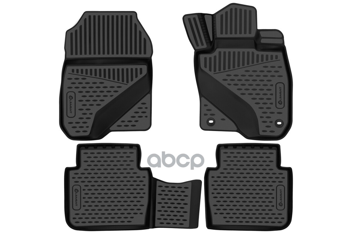 Коврики 3D в салон для HONDA CR-V 2018 -правый руль 4шт. (полиуретан) / Хонда ЦРВ ELEMENT арт. ELEMENT3DAN0437210k