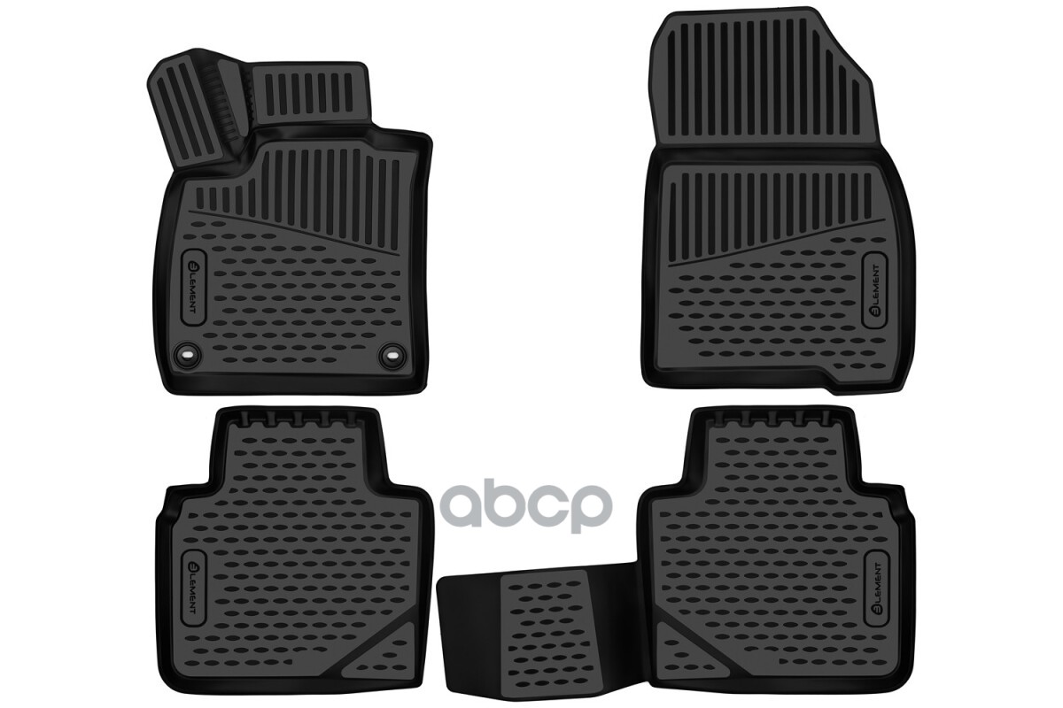 Коврики 3D в салон для HONDA Accord 2023 - 4шт. (полиуретан) / Хонда Аккорд ELEMENT арт. ELEMENT3DAN0680210k