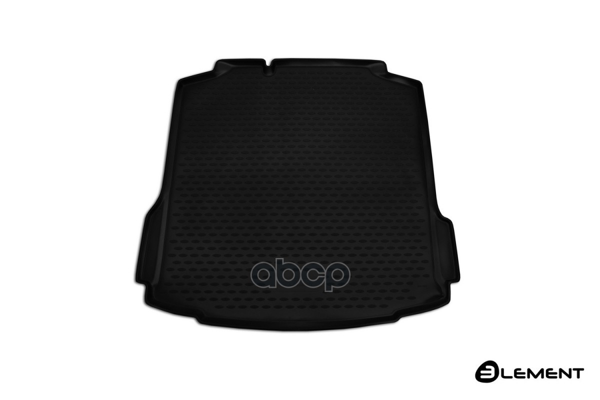 Коврик в багажник для Шкода Рапид/SKODA Rapid 2017- (I,II), лифтбек, полиуретан, черный, Element ELEMENT арт. ELEMENT4520B13