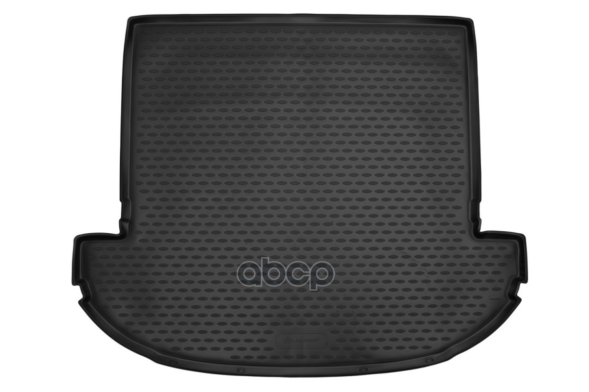 Коврик в багажник для HYUNDAI Santa Fe 2021- внед. 7 мест со сложенным задним рядом 1шт. (полиуретан) / Хендай Санта Фе ELEME...