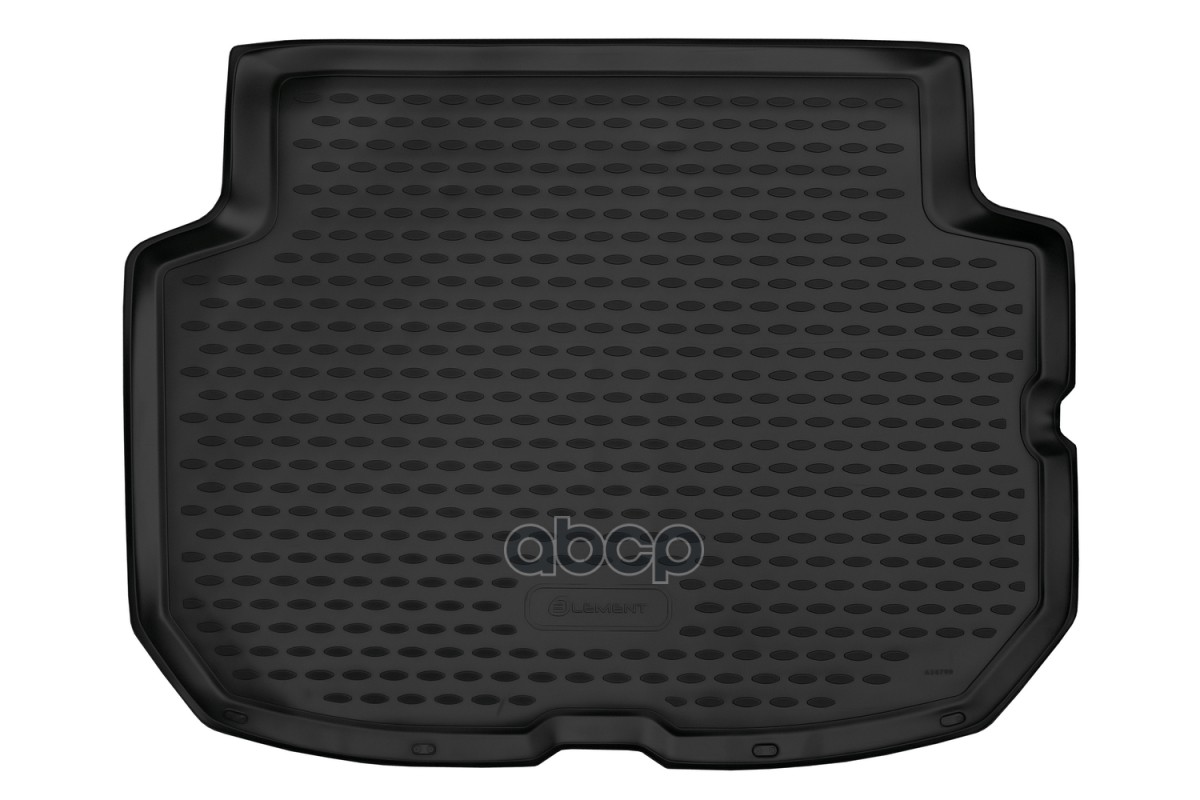 Коврик в багажник для NISSAN Leaf (I) 2010-2017, правый руль Хэтчбек, 5 дв., верхний с сабвуфером, 1шт. / Ниссан Лиф ELEMENT ...