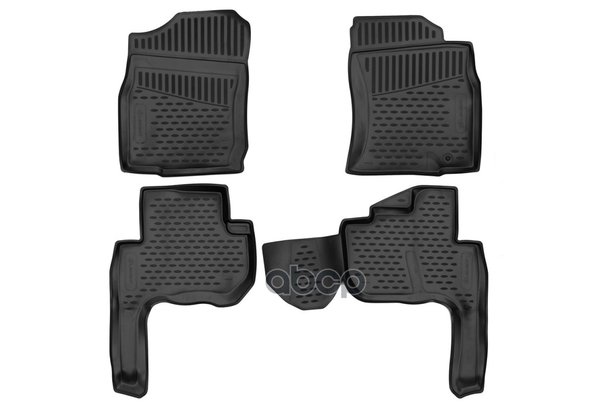 Коврики в салон подходят для TOYOTA Land Cruiser Prado 1996- П.Р., 4 шт. (полиуретан) / Тойота Ленд крузер прадо ELEMENT арт....