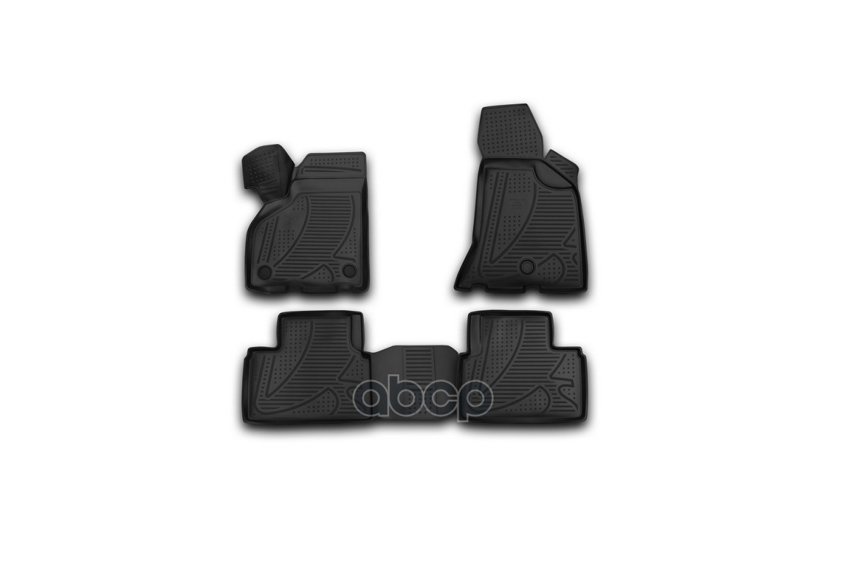 Коврики 3D в салон LADA Priora, 2010-, 4 шт. (полиуретан) / Лада Приора ELEMENT арт. F120250E1