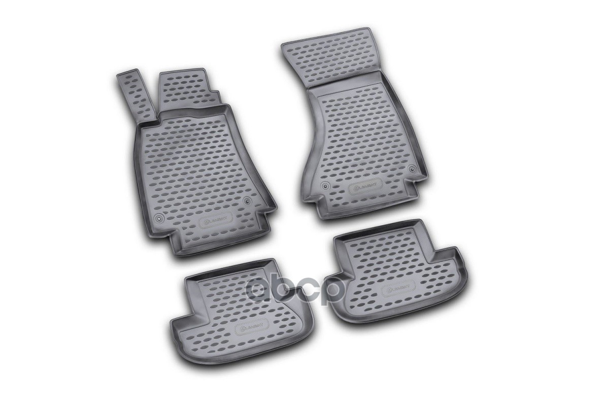 Коврики в салон AUDI A-5 03/2007-, 4 шт. (полиуретан) / Ауди А5 ELEMENT арт. NLC.04.11.210