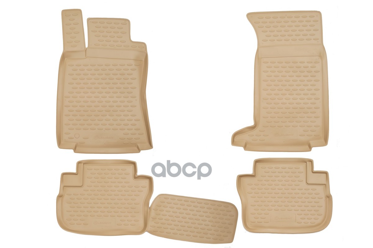 Коврики В Салон Cadillac Cts 06/2007-, 4 Шт. (Полиуретан, Бежевые) / Кадиллак Стс ELEMENT арт. NLC.07.04.212k