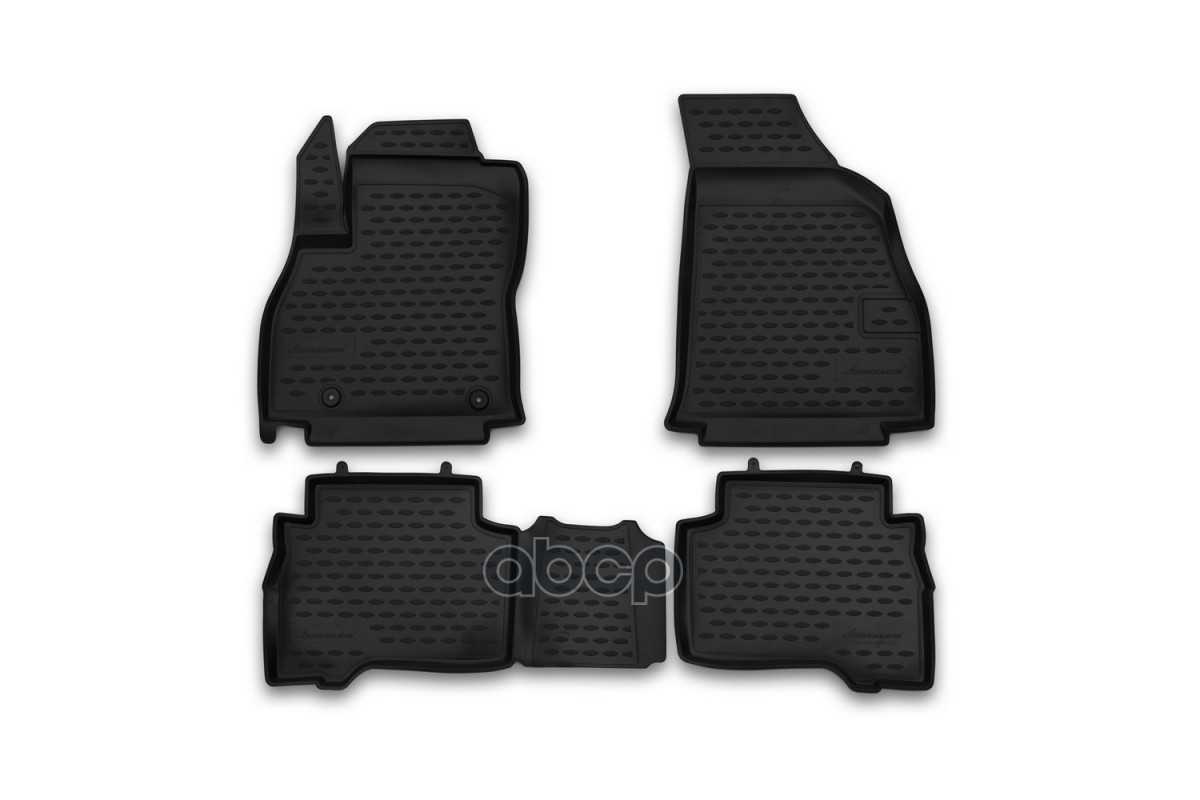 Коврики в салон CITROEN Nemo 2008- 4 шт. (полиуретан) / Ситроен Немо ELEMENT арт. NLC.10.29.210kh