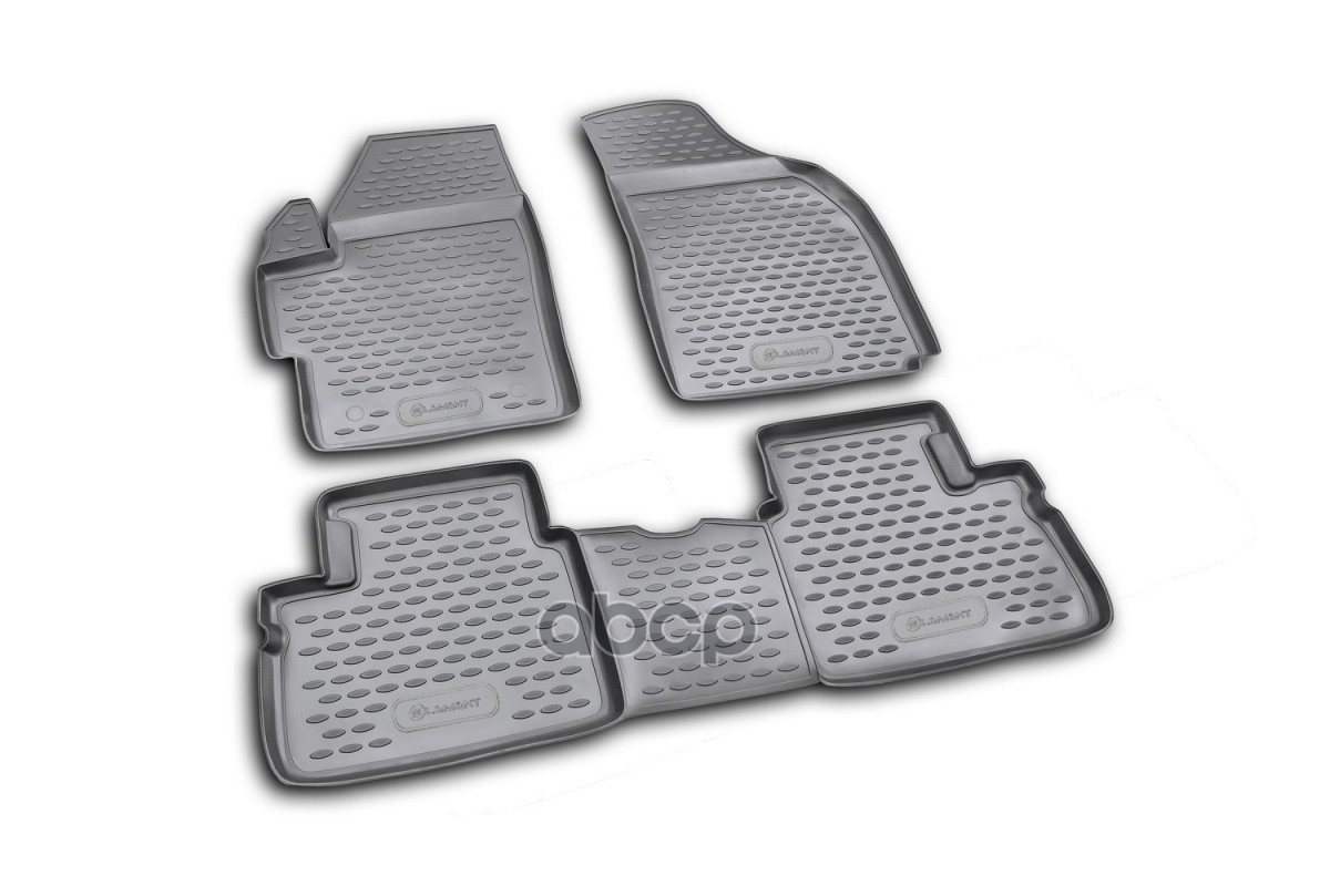 Коврики в салон DAEWOO Matiz 2005-, 4 шт. (полиуретан) / Деу Матиз ELEMENT арт. NLC.11.04.210k