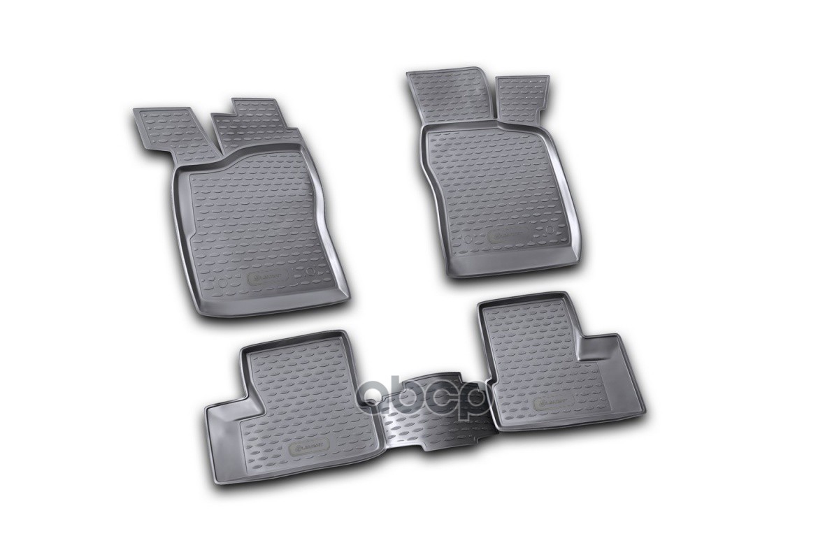 Комплект Резиновых Автомобильных Ковриков В Салон Daewoo Nexia 1995-2007, 4 Шт. (Полиуретан) ELEMENT арт. NLC1105210K