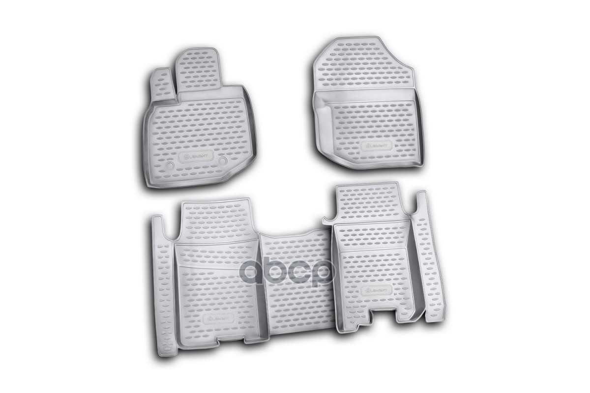 Коврики в салон HONDA Jazz 2009-, передний, левый, 1 шт (полиуретан) / Хонда Джаз ELEMENT арт. NLC.18.19.210fl