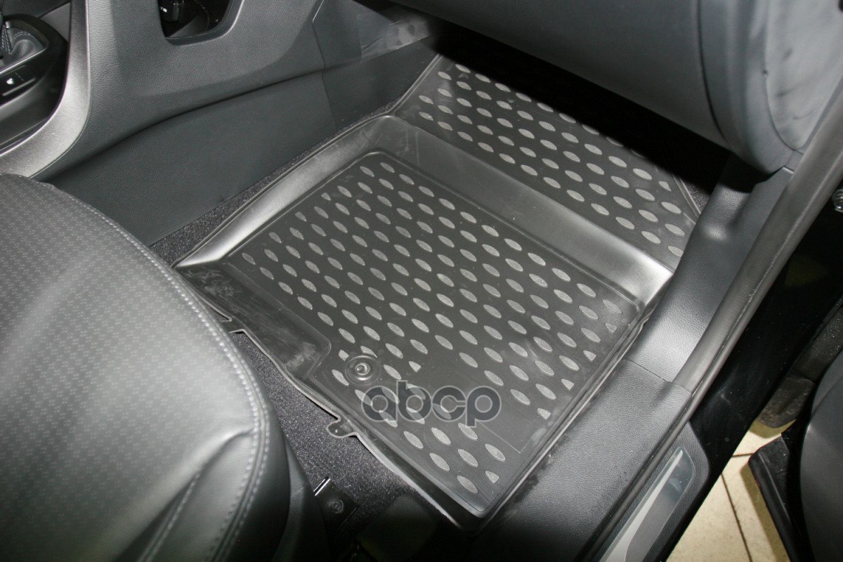 Коврики в салон для HYUNDAI Santa Fe (III, III р.), 2012-2018, 4 шт. (полиуретан) / Хендай Санта Фе ELEMENT арт. NLC.20.53.210h