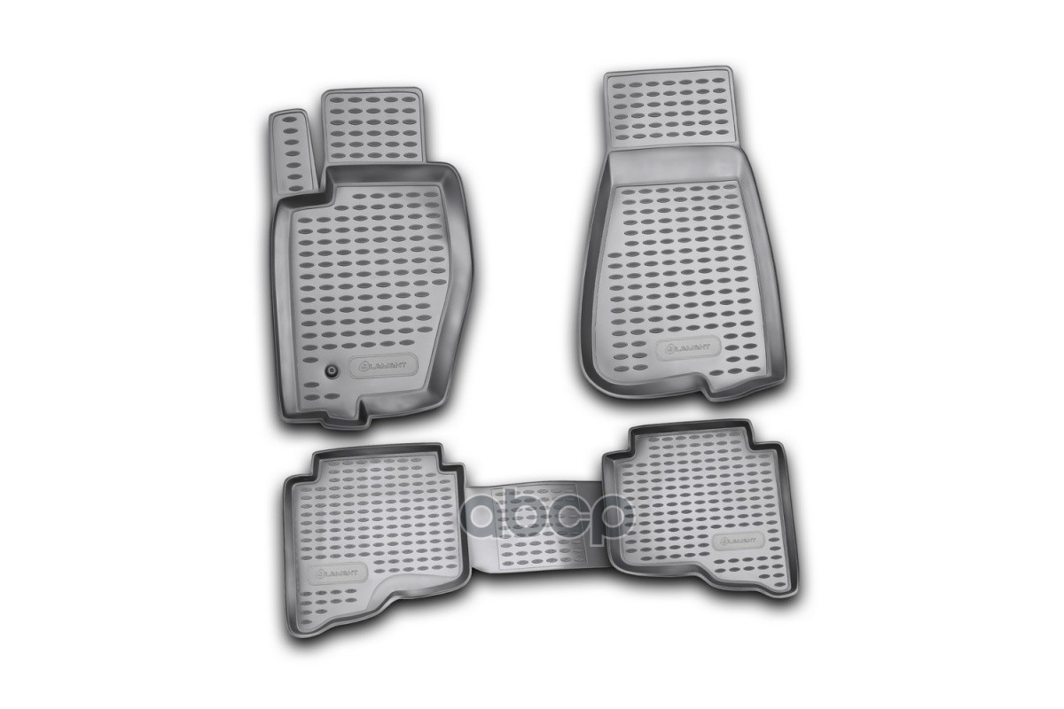 Коврики в салон для JEEP Grand Cherokee 2004-2010, 4 шт. (полиуретан) / Джип Гранд Чероки ELEMENT арт. NLC.24.01.210