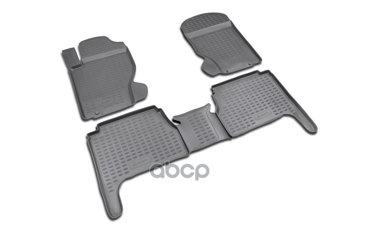 Коврики в салон KIA Sorento 2003-2009, 4 шт. (полиуретан) / Киа Соренто ELEMENT арт. NLC.25.19.210