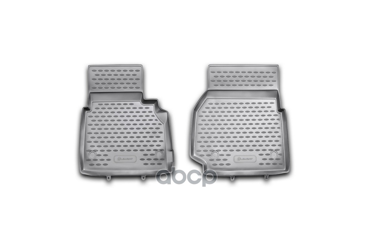 Коврики в салон LAND ROVER Defender 90 3D, 2007- 2 шт. (полиуретан) / Ленд Ровер Дефендер ELEMENT арт. NLC.28.11.210kh