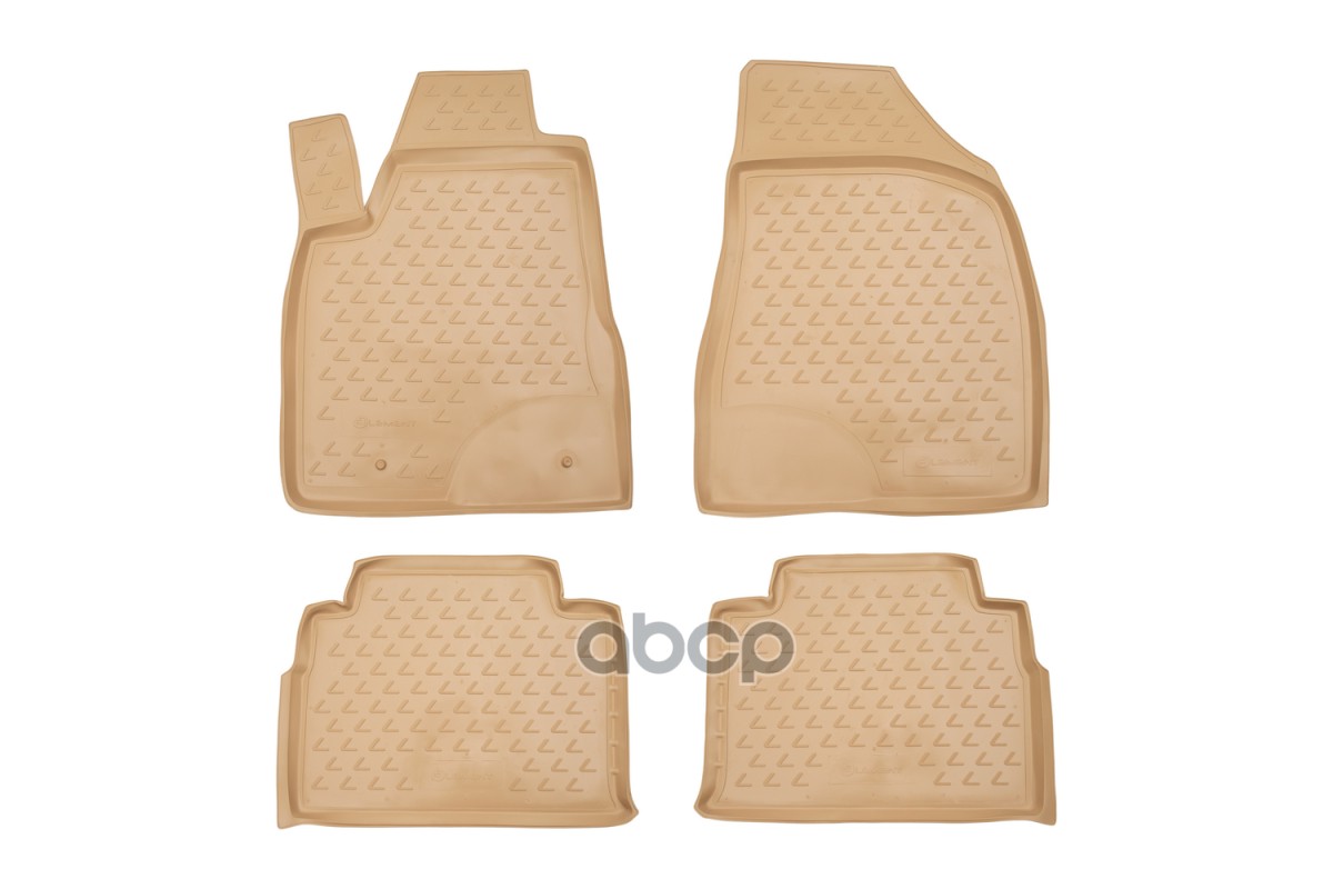 Коврики в салон LEXUS RX350 2003-2009, 4 шт. (полиуретан, бежевые) / Лексус РХ ELEMENT арт. NLC.29.09.212