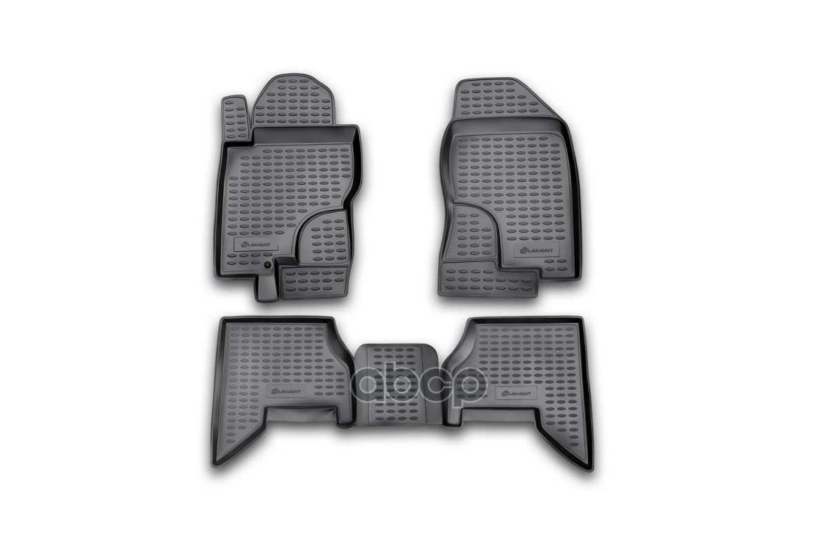 Коврики в салон NISSAN Pathfinder 2005-2010, 4 шт. (полиуретан) / Ниссан Патфайндер ELEMENT арт. NLC.36.10.210