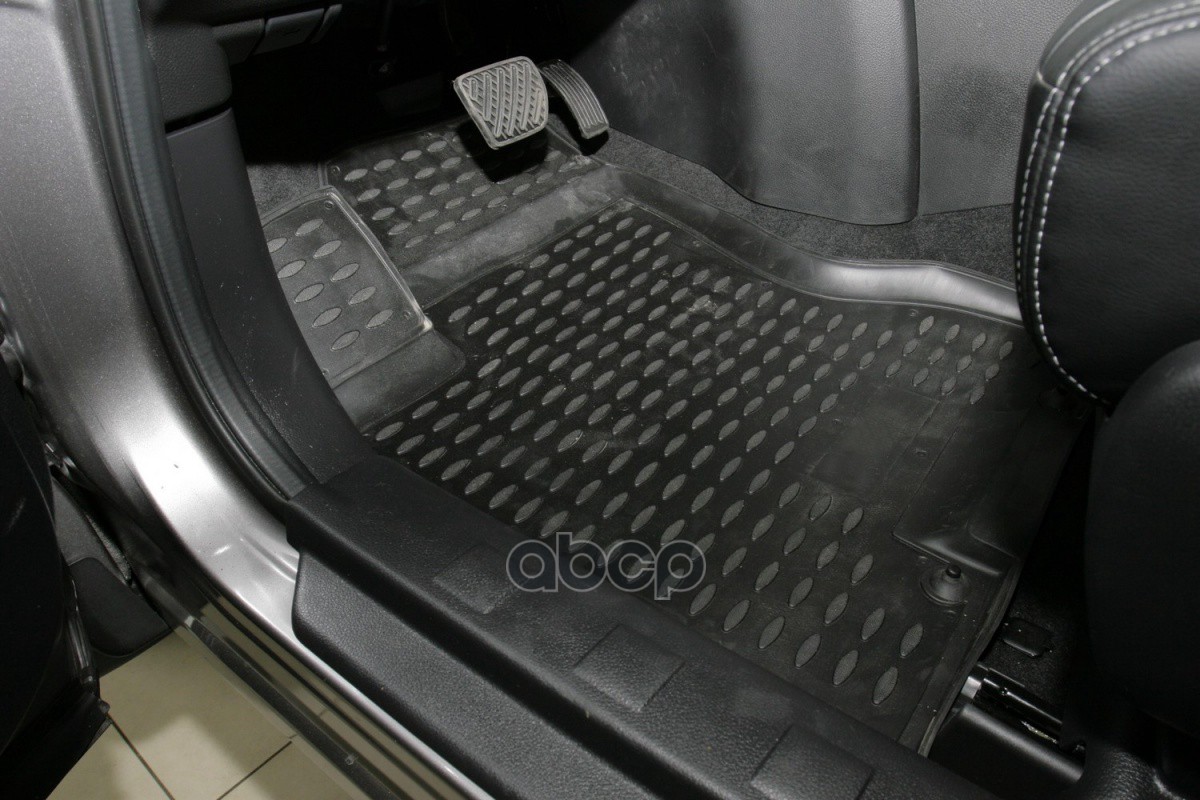Коврики в салон для NISSAN X-Trail T31 (II, IIp), 2007-2013, 4 шт. (полиуретан) / Ниссан Х Трейл ELEMENT арт. NLC.36.20.210