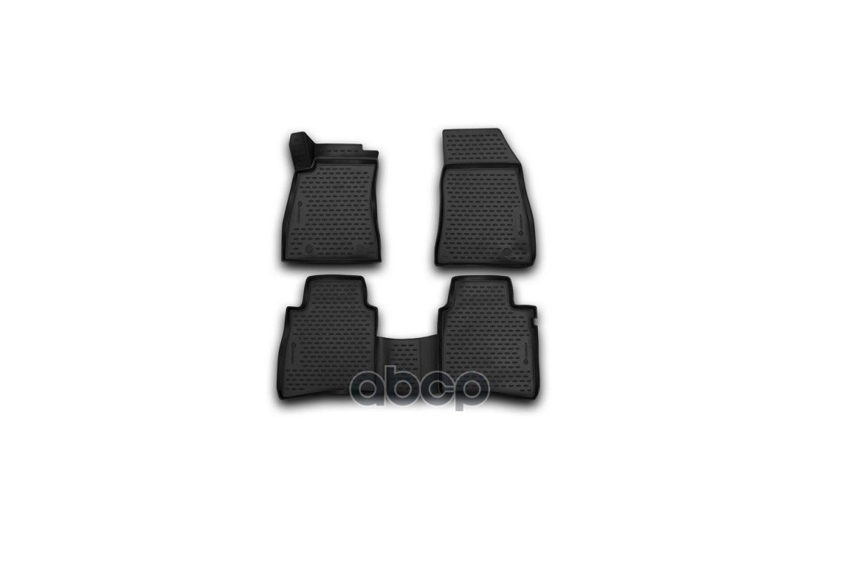 Коврики 3D в салон NISSAN Sentra, 2014-, 4 шт. (полиуретан) / Ниссан Сентра ELEMENT арт. NLC.36.52.210k