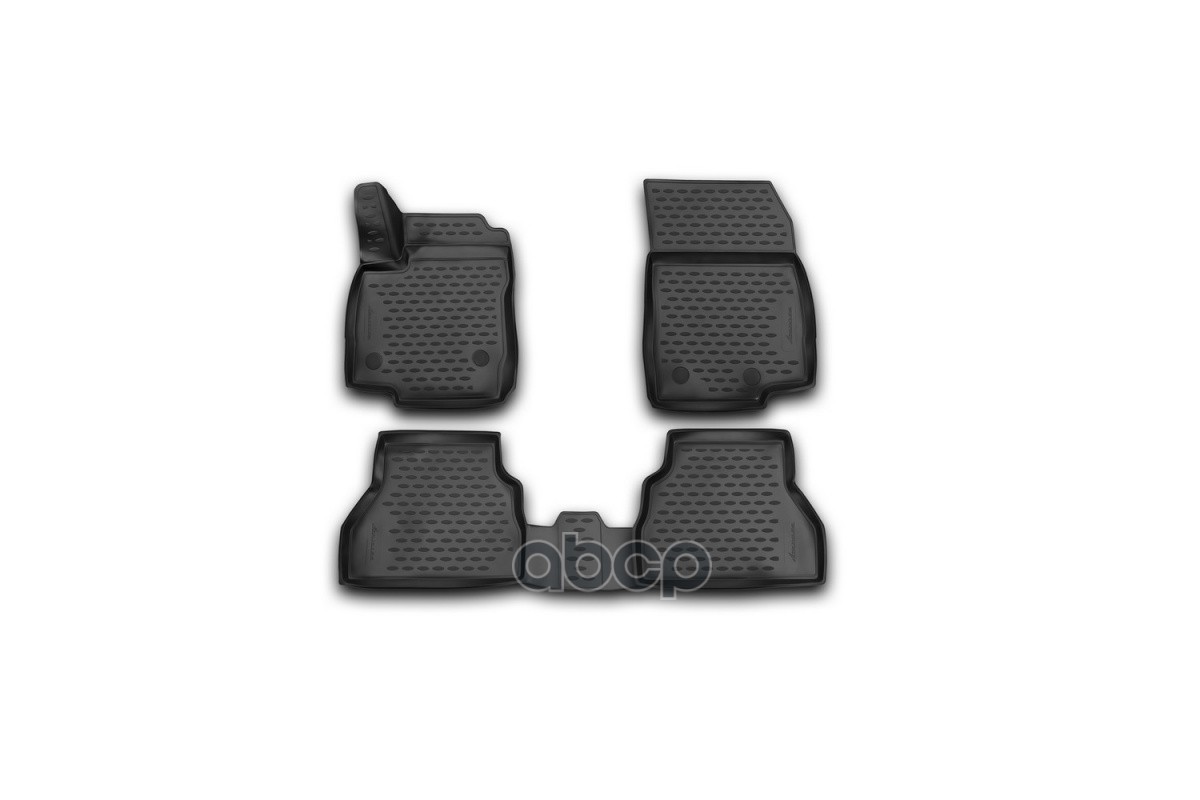 Коврики 3D В Салон Ford B-Max, 2014-, Хб, 4 Шт. (Полиуретан) / Форд B-Макс ELEMENT арт. NLC.3D.16.64.210k