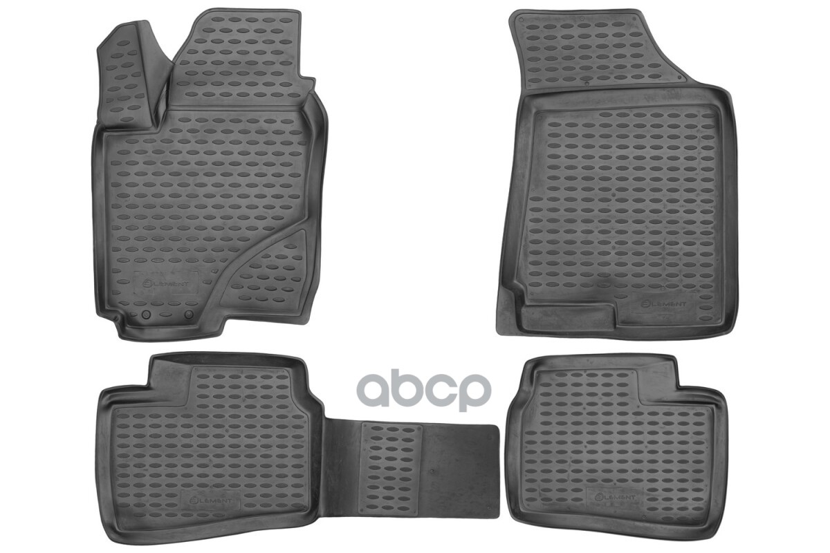 Коврики 3D в салон HYUNDAI Elantra, 2007-2010, 4 шт. (полиуретан) / Хендай Элантра ELEMENT арт. NLC.3D.20.21.210
