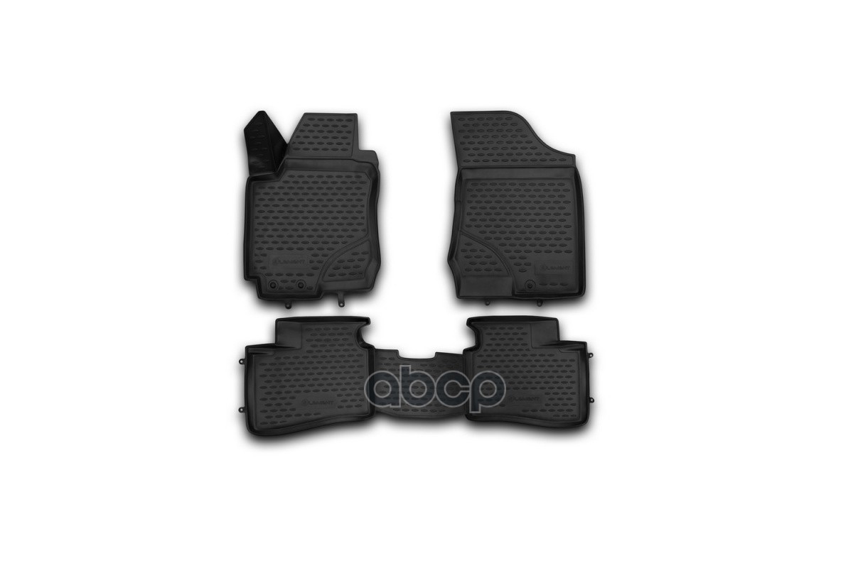 Коврики 3D в салон HYUNDAI i30 2007-2012 4 шт. (полиуретан) / Хендай Ай30 ELEMENT арт. NLC.3D.20.28.210h
