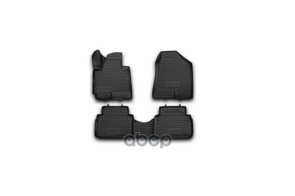 Коврики 3D в салон HYUNDAI ix35 2010-, 4 шт. (полиуретан) / Хендай ИХ35 ELEMENT арт. NLC.3D.20.36.210k