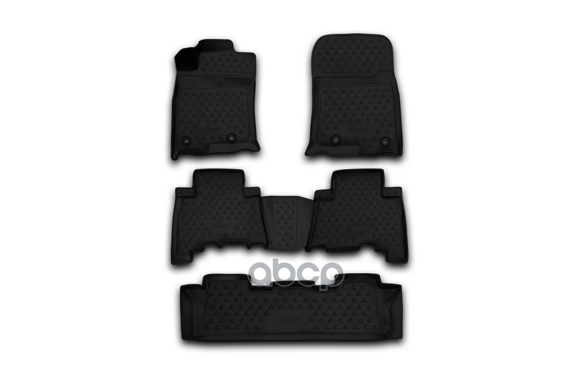 Коврики 3D в салон LEXUS GX 460 2013-, 5 шт. (полиуретан) / Лексус GХ ELEMENT арт. NLC.3D.29.29.210k