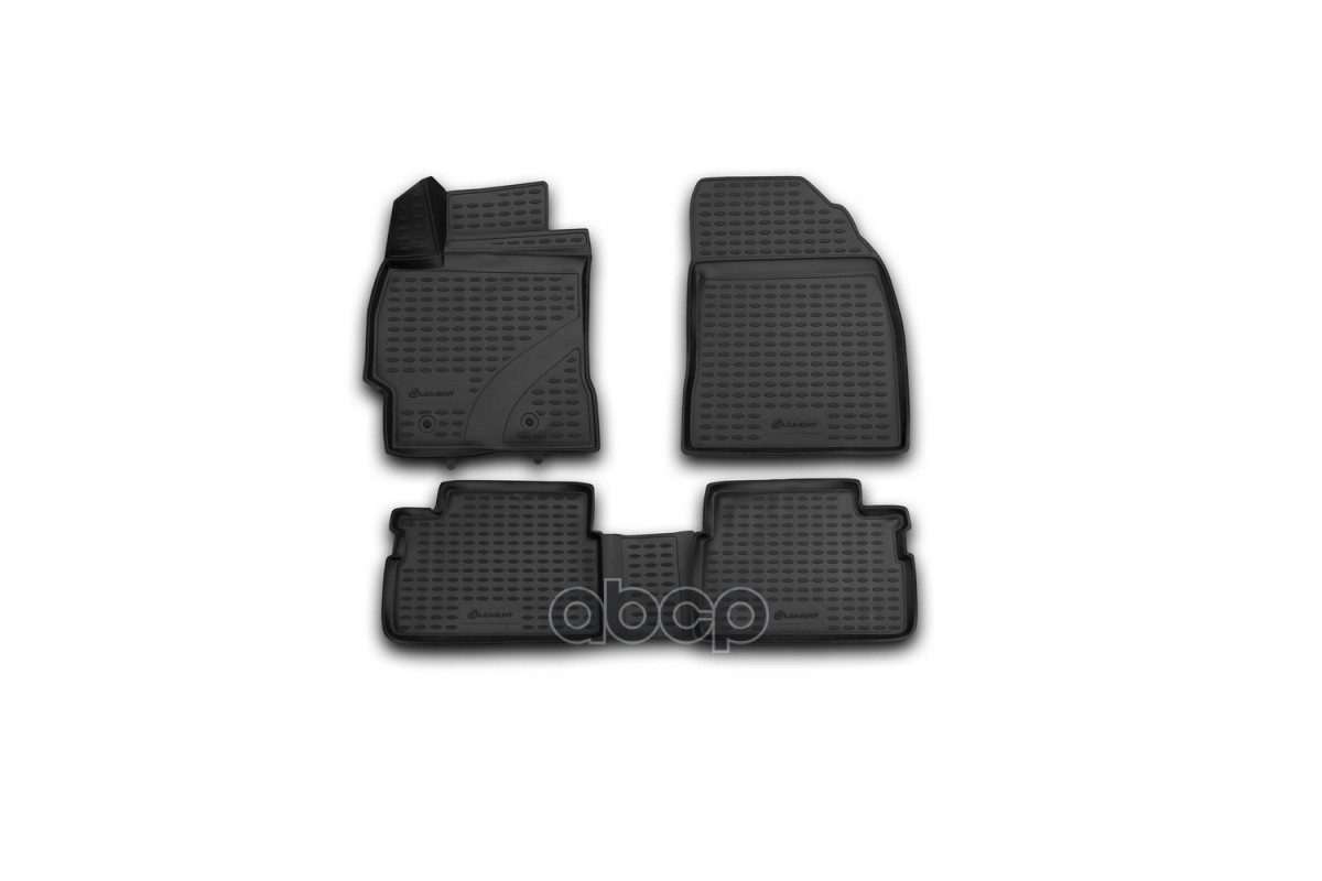 Коврики 3D в салон TOYOTA Corolla, 2013- 4 шт. (полиуретан) / Тойота Королла ELEMENT арт. NLC.3D.48.68.210k