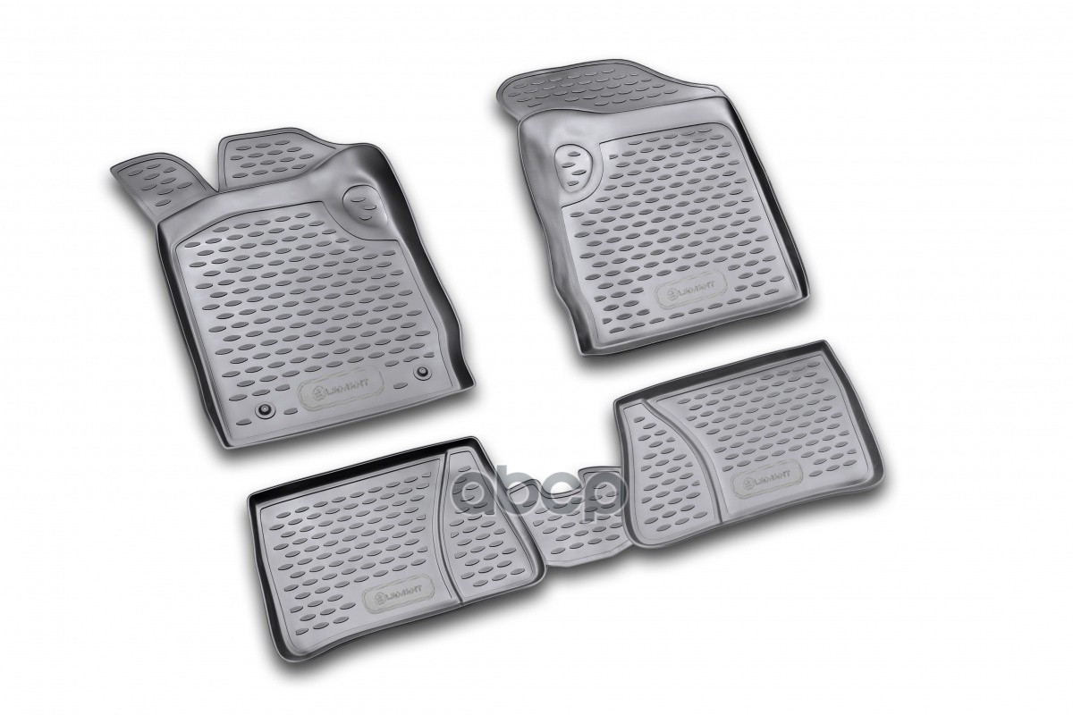 Коврики в салон RENAULT Symbol II 2008-, 4 шт. (полиуретан) / Рено Симбол ELEMENT арт. NLC.41.15.210