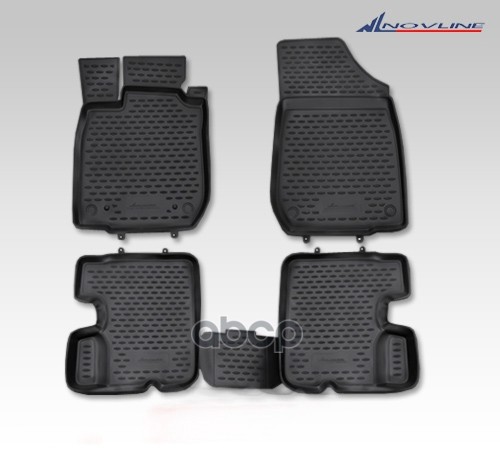 Коврики В Салон Renault Sandero 2010- 2014, 4 Шт. (Полиуретан) / Рено Сандеро ELEMENT арт. NLC.41.18.210k