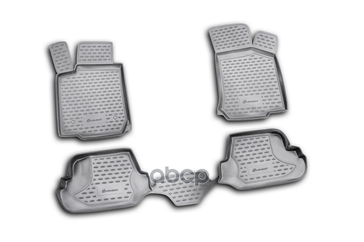 Коврики в салон SKODA Octavia Tour 1996-, 4 шт. (полиуретан) / Шкода Октавия ELEMENT арт. NLC.45.09.210k