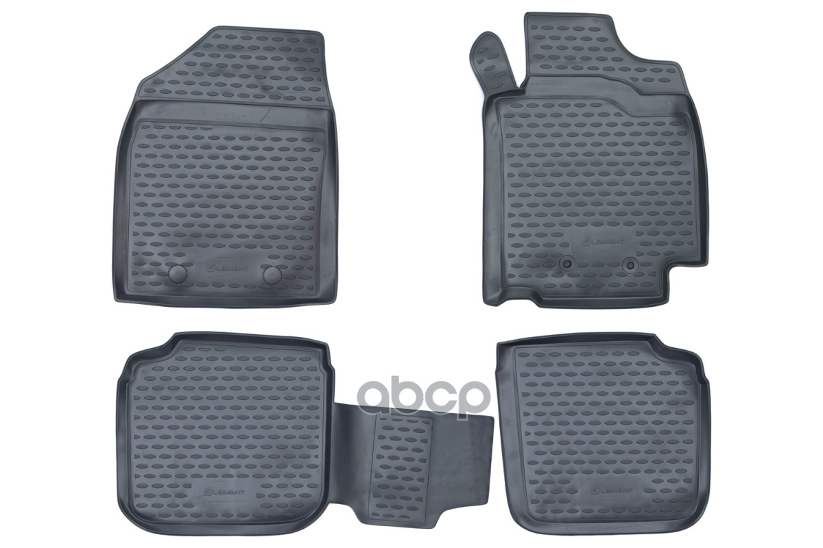 Коврики В Салон Toyota Premio/Allion, 12/2001–05/2007, П.р., 4 Шт. (Полиуретан, Серый) / Тойота Премио ELEMENT арт. NLC.48.41...
