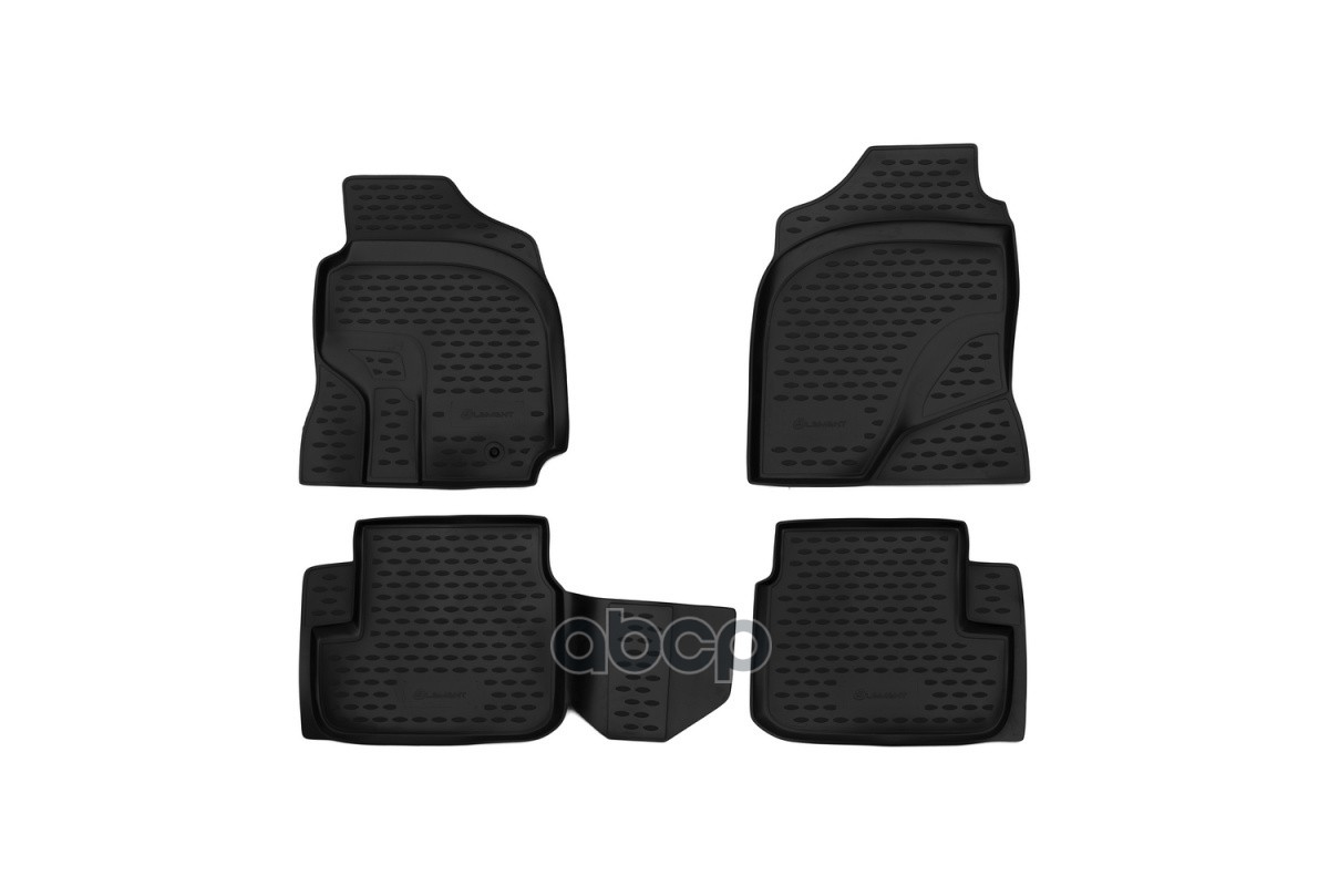 Коврики в салон TOYOTA RAV4 ACA21W JDM, 05/2000–10/2005, П.Р., 4 шт. (полиуретан) / Тойота Рав 4 ELEMENT арт. NLC.48.42.210k