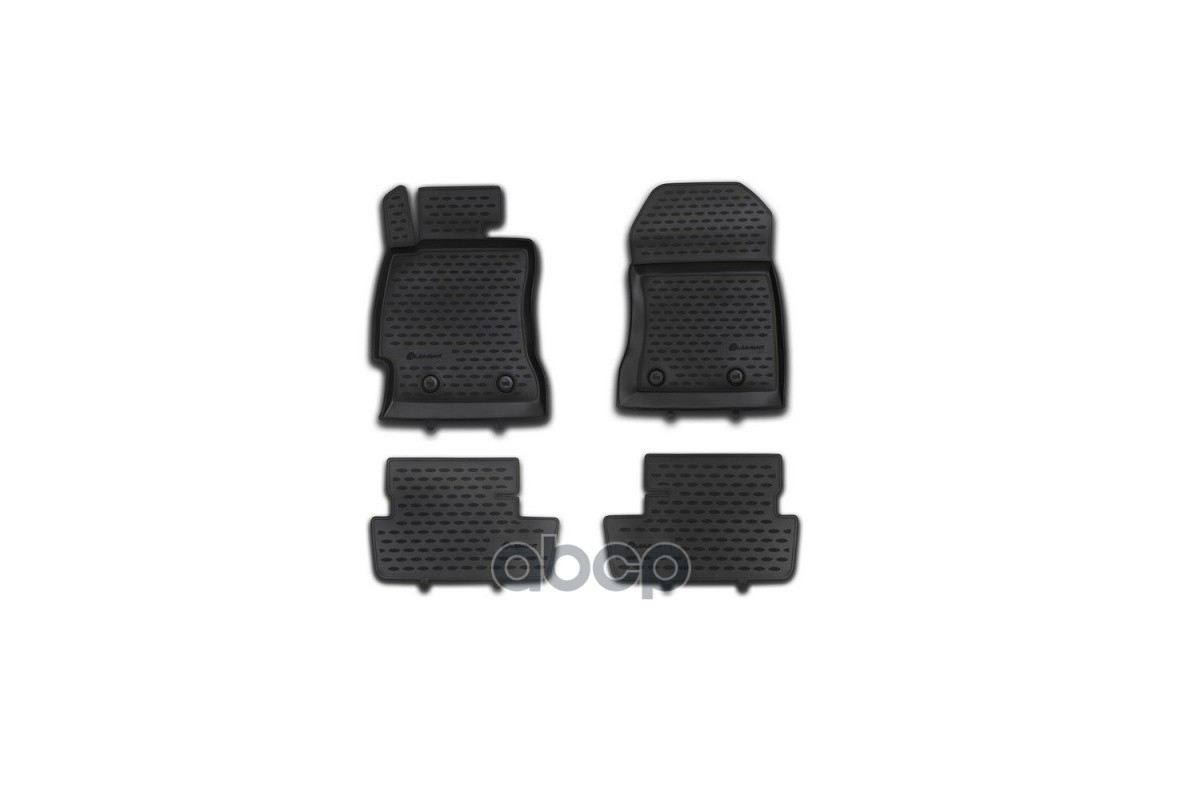 Коврики в салон TOYOTA GT 86, 2012- 4 шт. (полиуретан) / Тойота Гт86 ELEMENT арт. NLC.48.54.210kh