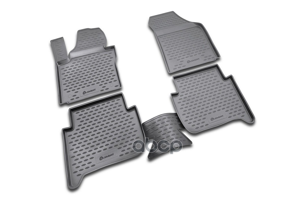 Коврики в салон VW Touran (I) 2003-2010, (II) 2010-2015, 4 шт., 5 мест. (полиуретан) / Фольксваген Туран ELEMENT арт. NLC.51....