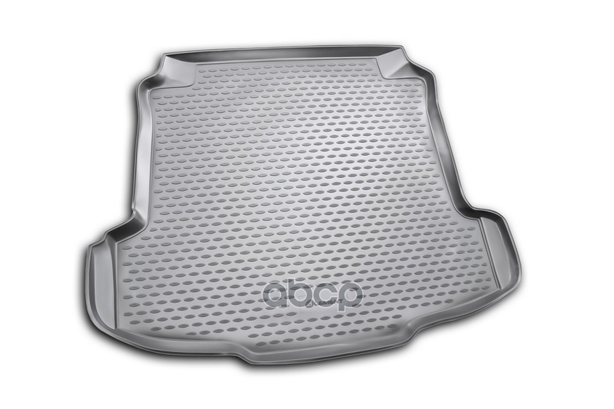 Коврик в багажник для VW Polo 2010-2020, сед. 1 шт. (полиуретан) / Фольксваген Поло ELEMENT арт. NLC.51.30.B10