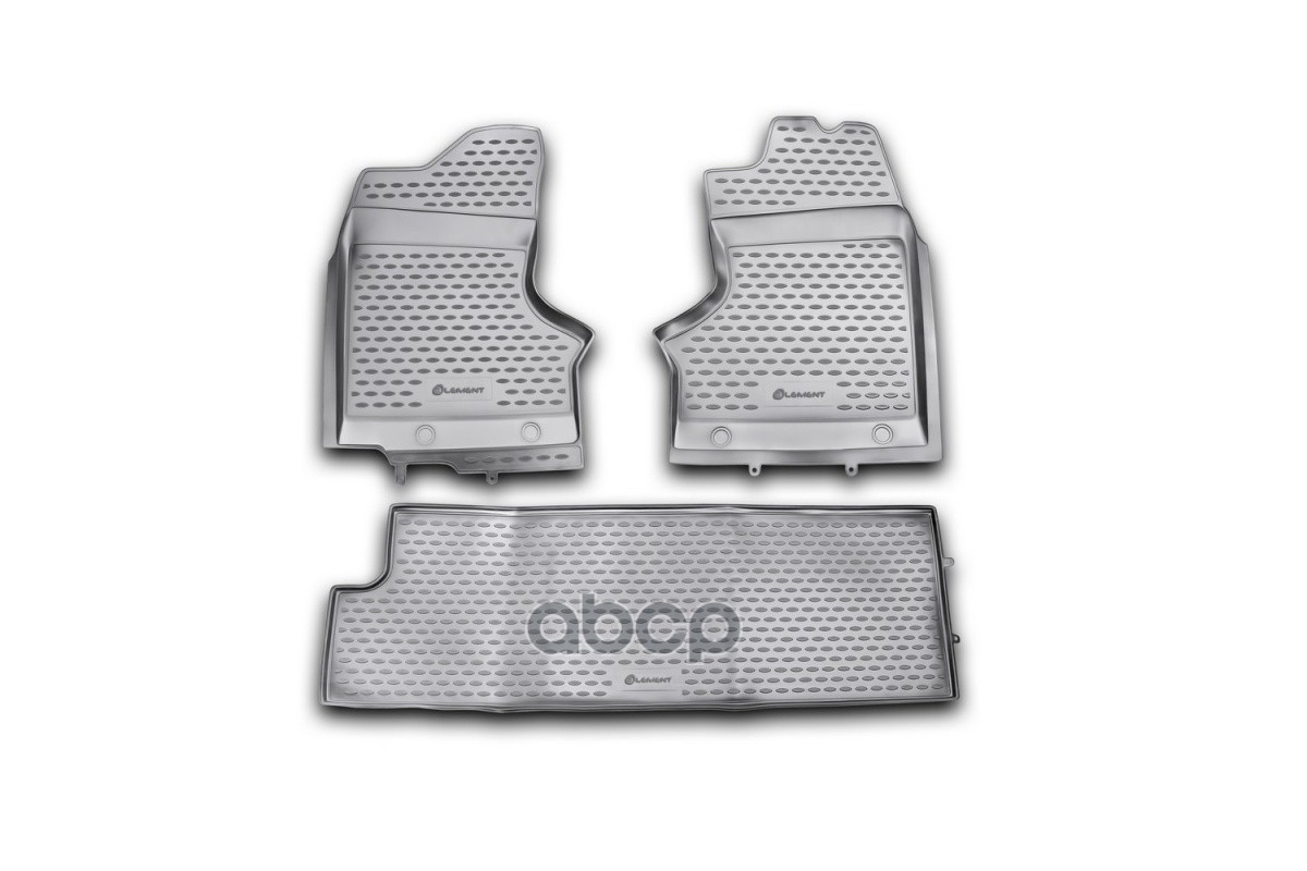 Коврики в салон ГАЗ 27057, 1995- 3 шт.(полиуретан) ELEMENT арт. NLC.53.11.210kh