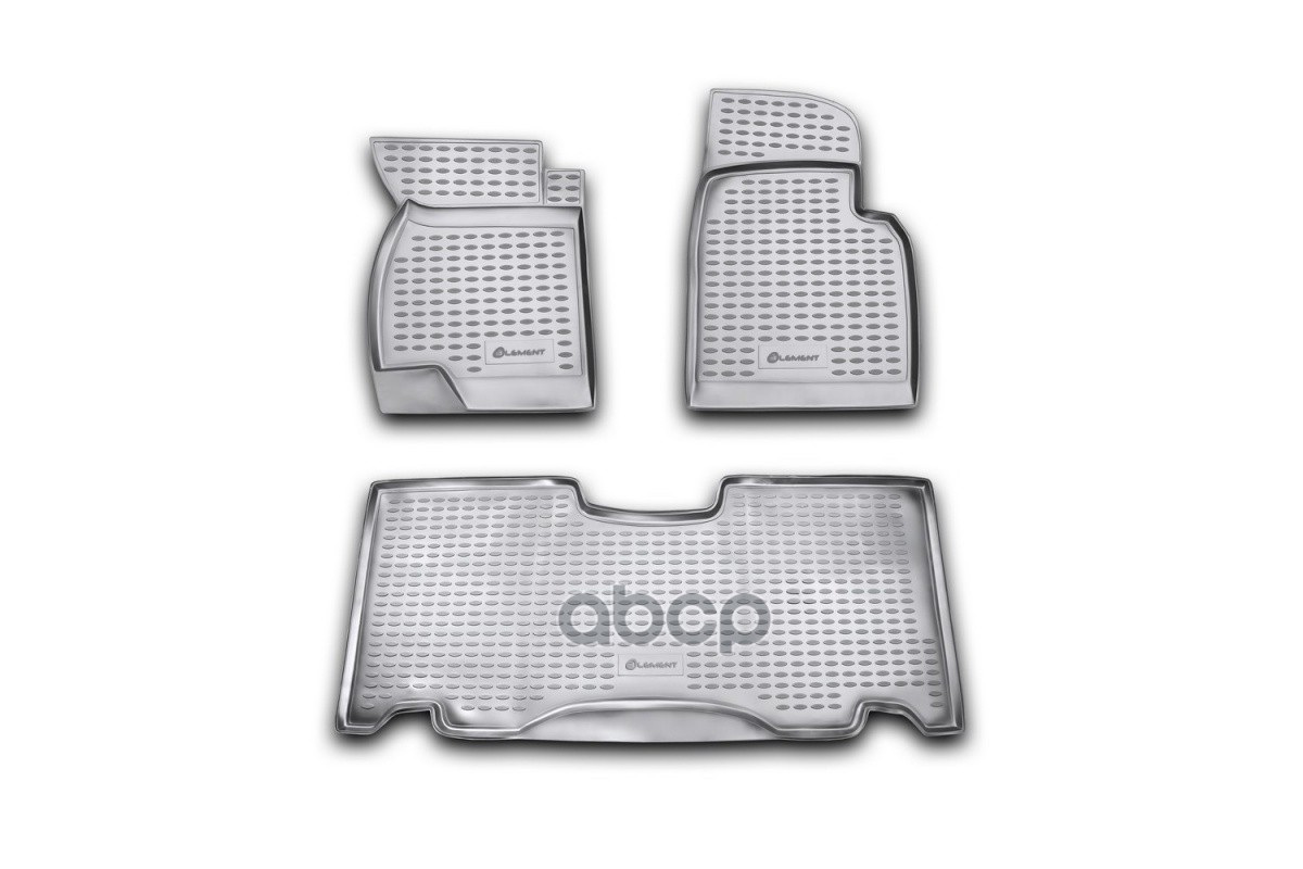 Коврики В Салон Уаз Patriot, 3163-10/20, Classic/Comfort 2005-2014, 3 Шт. (Полиуретан) / Патриот ELEMENT арт. NLC.54.04.210