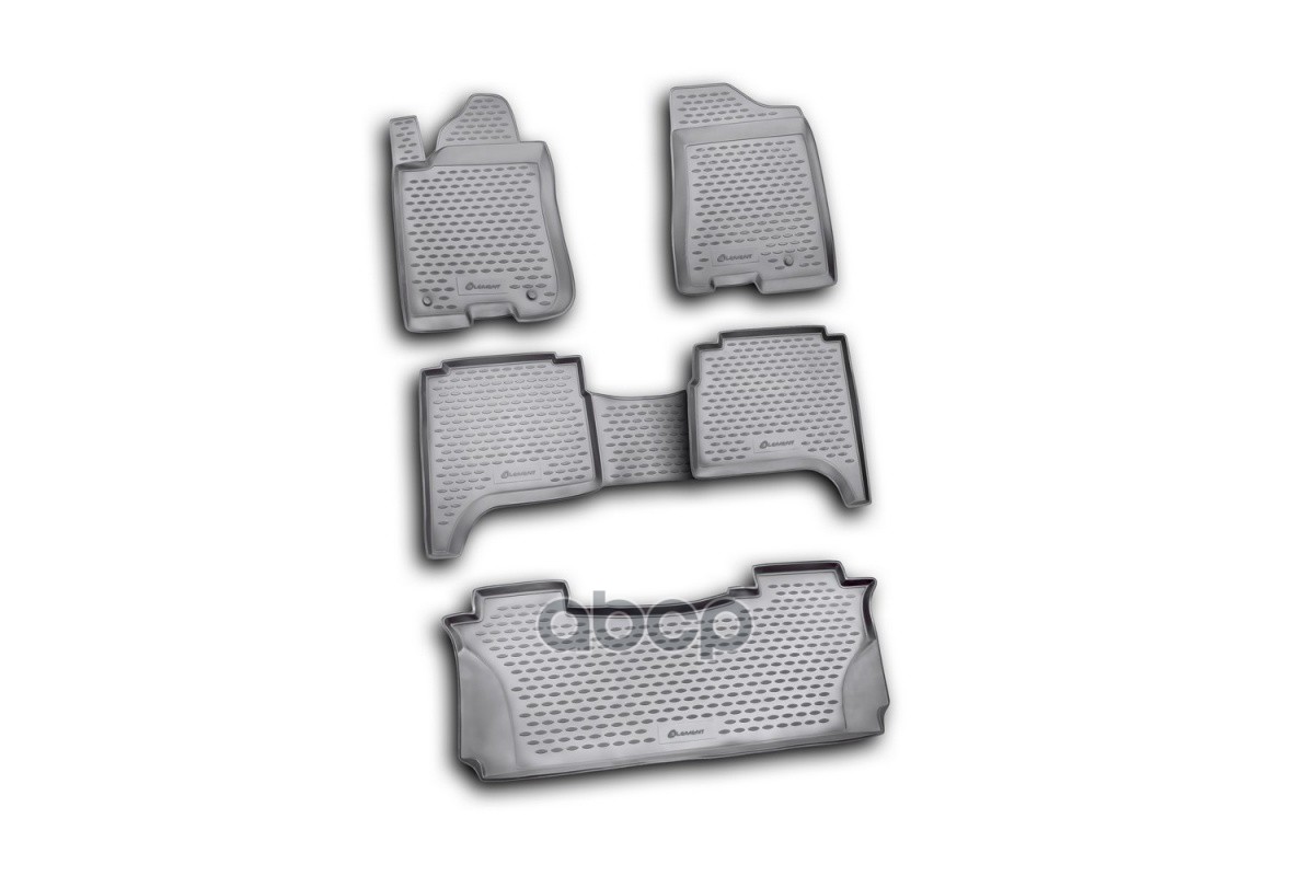 Коврики в салон INFINITI QX56 2004-, 5 шт. (полиуретан) / Инфинити КХ56 ELEMENT арт. NLC.76.02.210