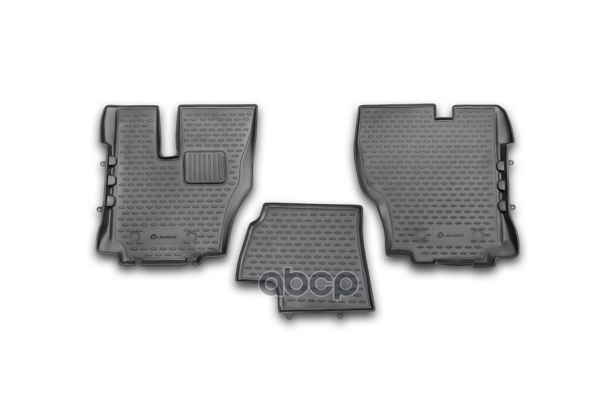 Коврики в салон HINO 500, 2010- 3 шт. (полиуретан) / Хино ELEMENT арт. NLC.84.02.210kh
