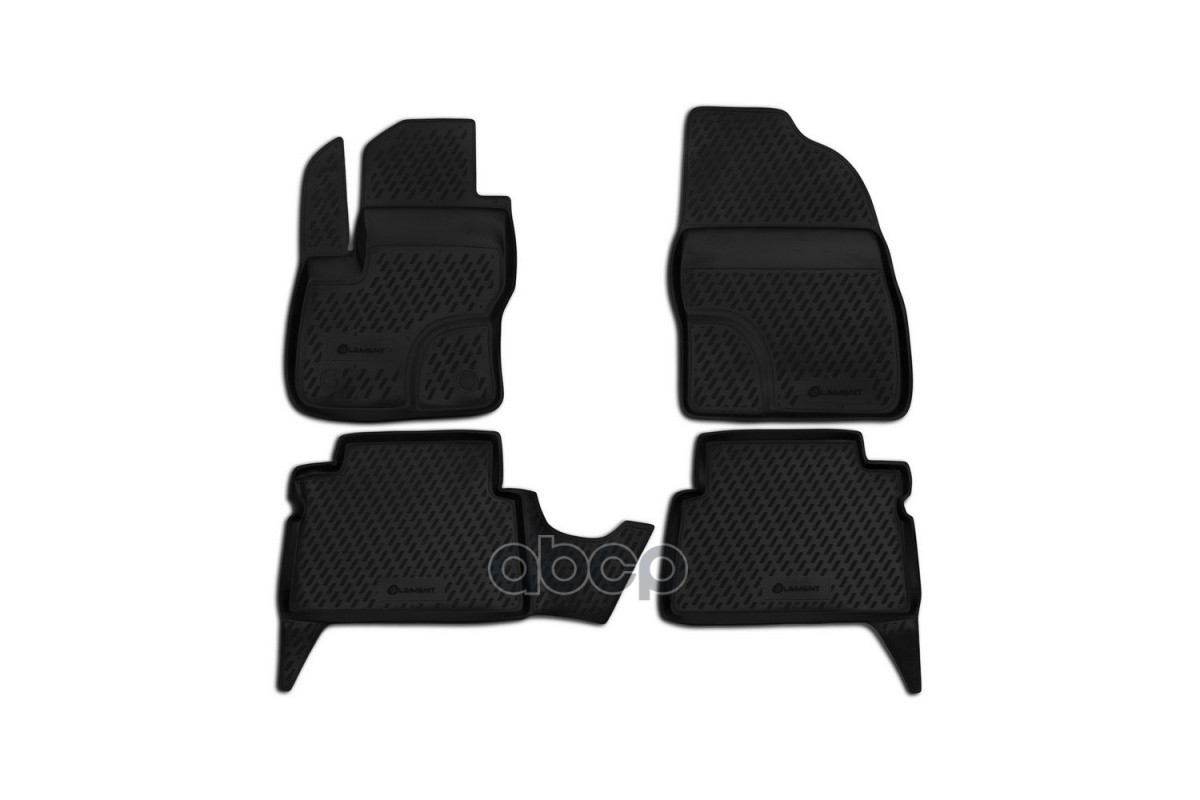 Коврики в салон FORD Focus C-MAX 2003-, 4 шт. (полиуретан) / Форд C-макс ELEMENT арт. s000.4