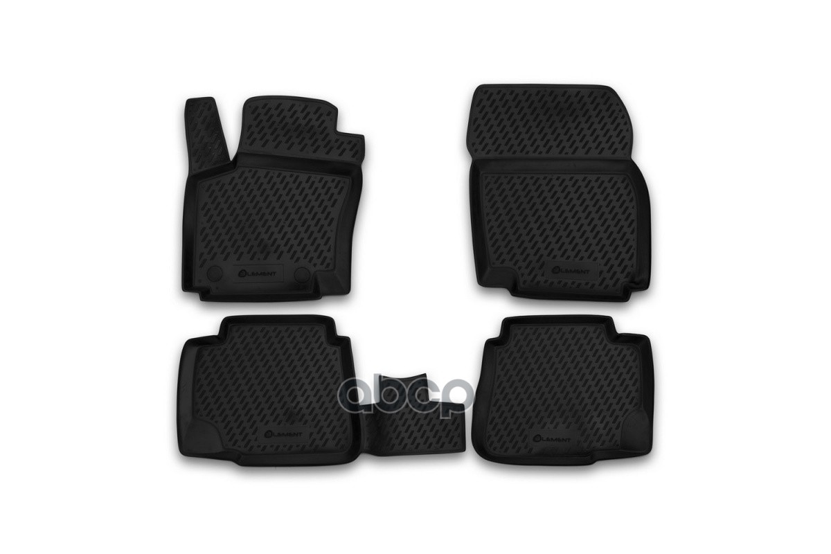 Коврики в салон FORD Mondeo 2007-2014, 4 шт. (полиуретан) / Форд Мондео ELEMENT арт. s000.8