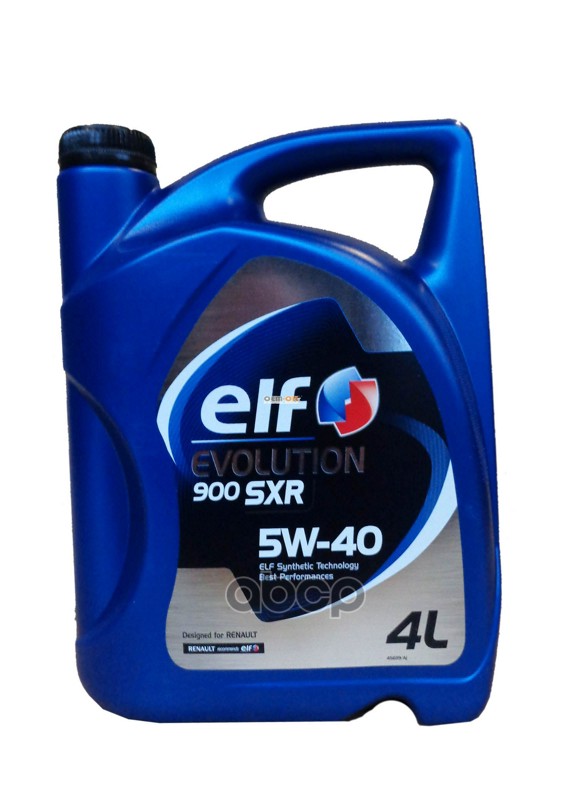 Масло моторное синтетическое ELF EVOLUTION SXR 5W-40 4л 156814 ELF арт. 156814
