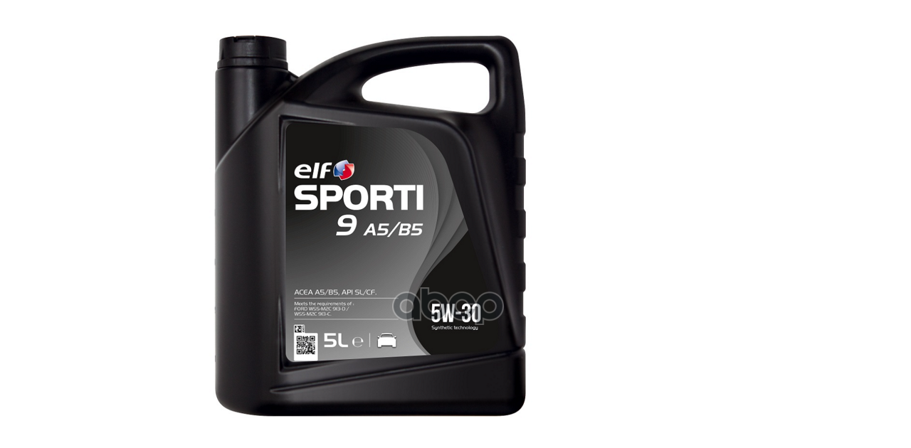 ELF Масло моторное ELF Sporti 9 A5 B5 5W-30 5л 214250