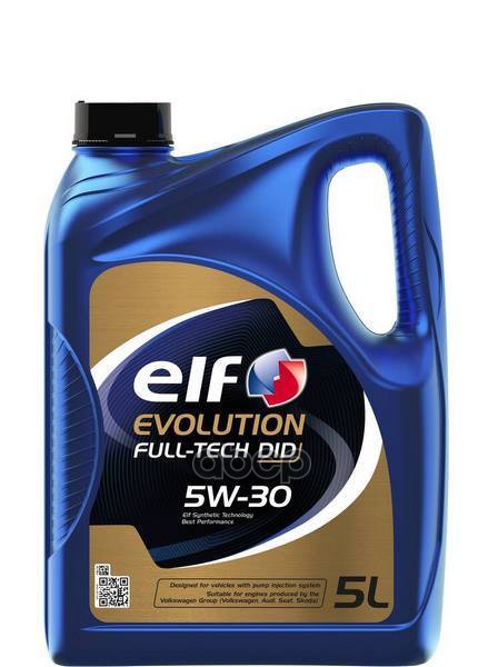 ELF Масло Моторное 5W30 5L Evol. Fulltech Did