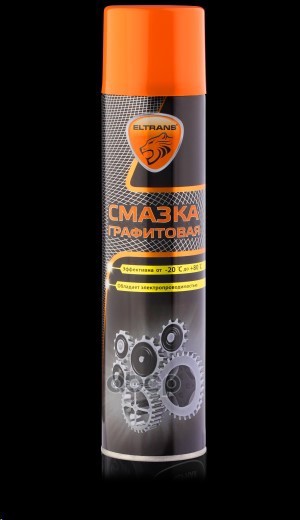Смазка аэрозоль ELTRANS графитная 400 мл EL-0504.01 ELTRANS арт. EL-0504.01