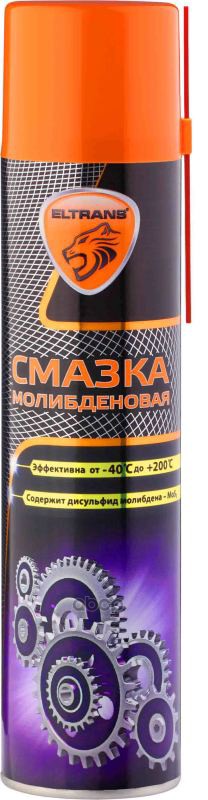 Смазка молибденовая аэрозоль 400 мл ELTRANS EL-0505.01 ELTRANS арт. EL-0505.01