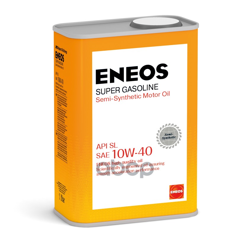 ENEOS Масло Моторное Полусинтетическое Eneos Super Gasoline 10W-40 Sl 1Л