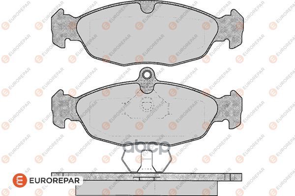 Колодки Передние Daewoo Op Veca 1.4-1.8 92-95 Astf/Cora/B Eurorepar 1617249580 EUROREPAR арт. 1617249580