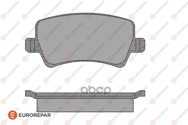 Колодки тормозные FORD GALAXY/S-MAX/VOLVO S80/V70/XC60/XC70 07> задн. EUROREPAR арт. 1623062980